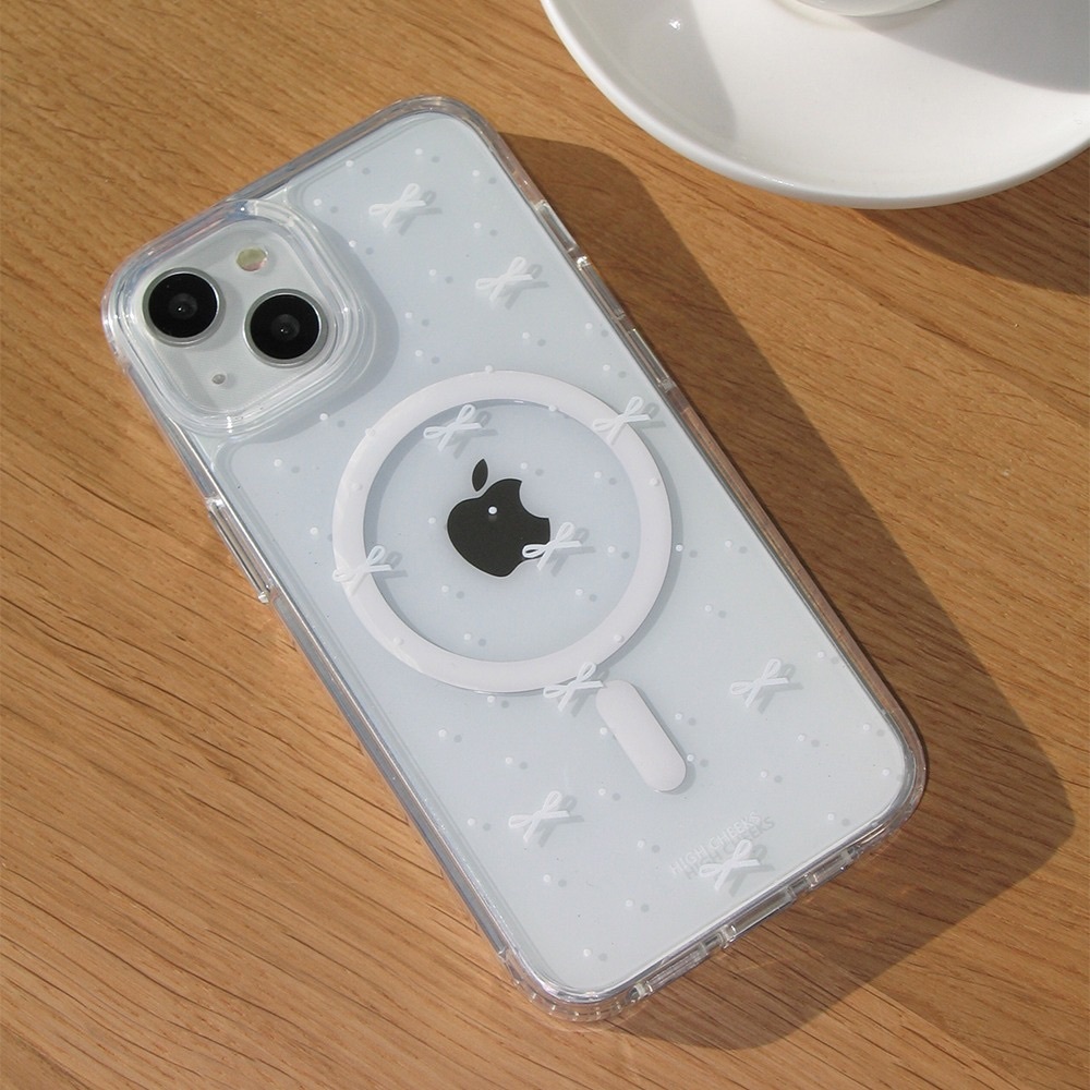 韓國夢幻蝴蝶結/點點手機殼