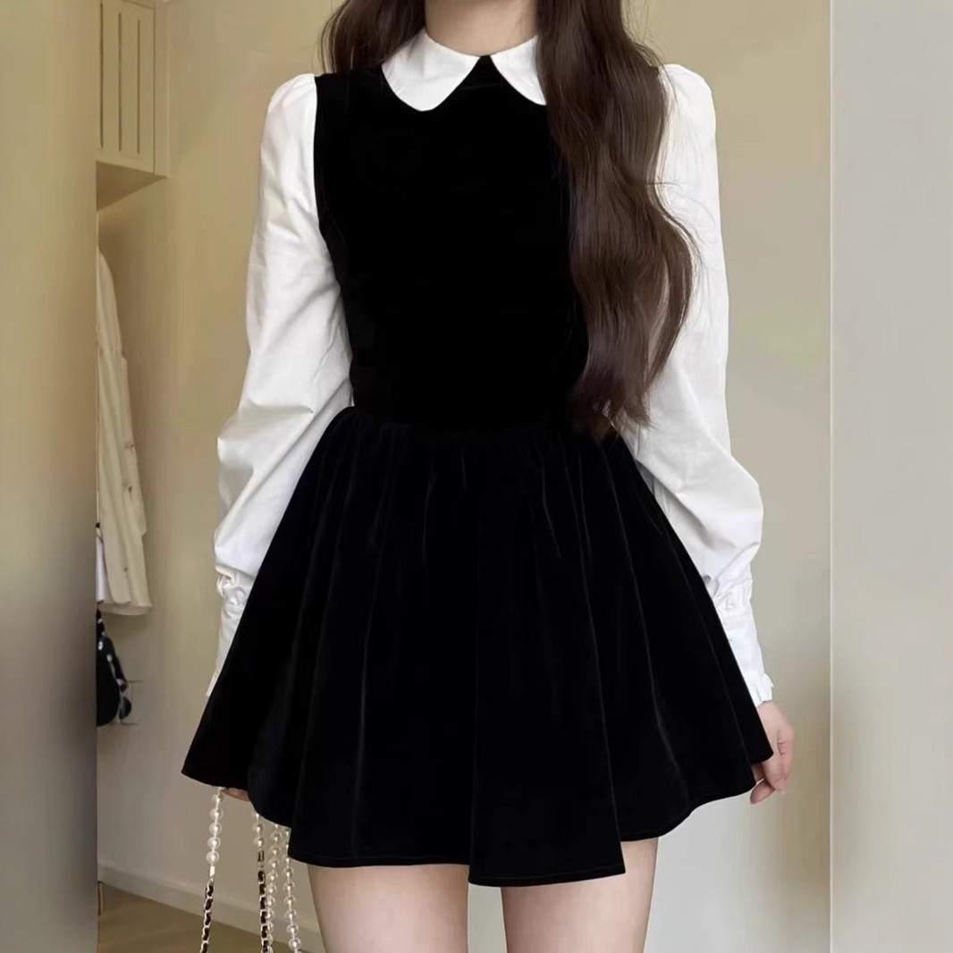 Audrey Hepburn-Inspired Pom-Pom Dress