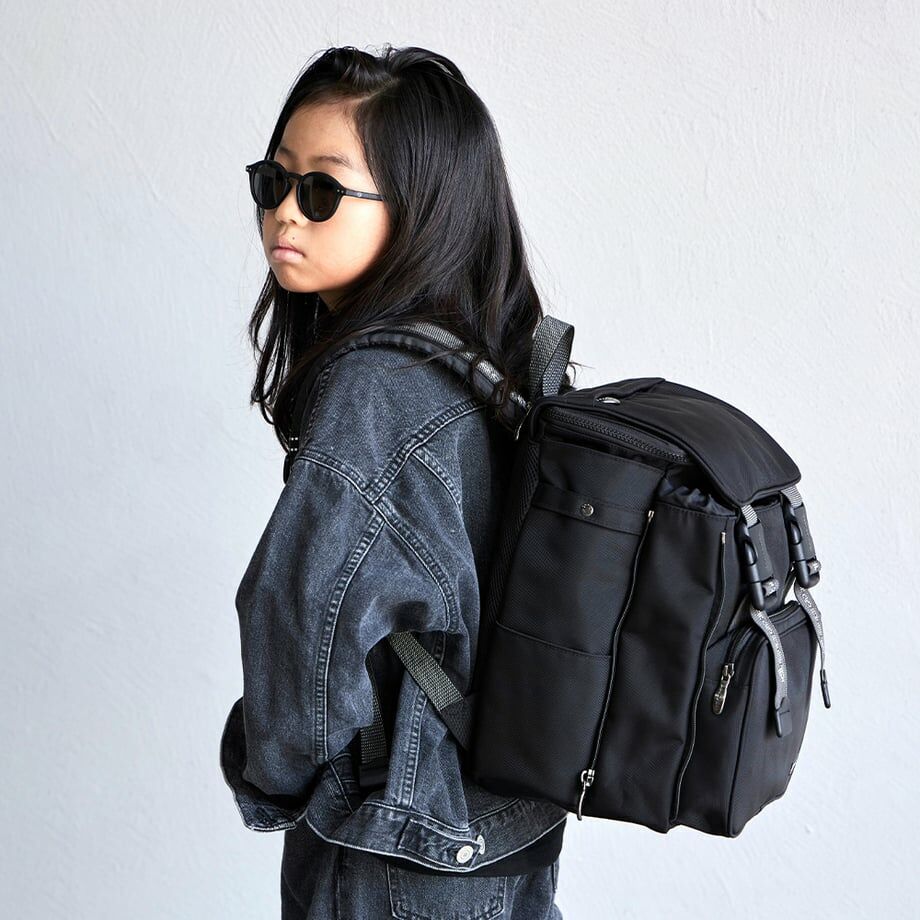 日本 decorate 兒童專門書包 輕量經典款 - 黑色 10220083