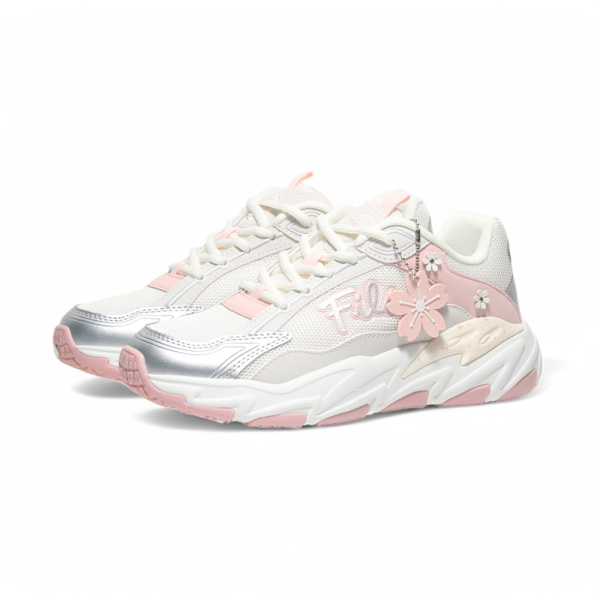 FILA 休閒鞋 CHERRY BLOSSOM 奶油粉 櫻花 老爹鞋 女 5C306Z515