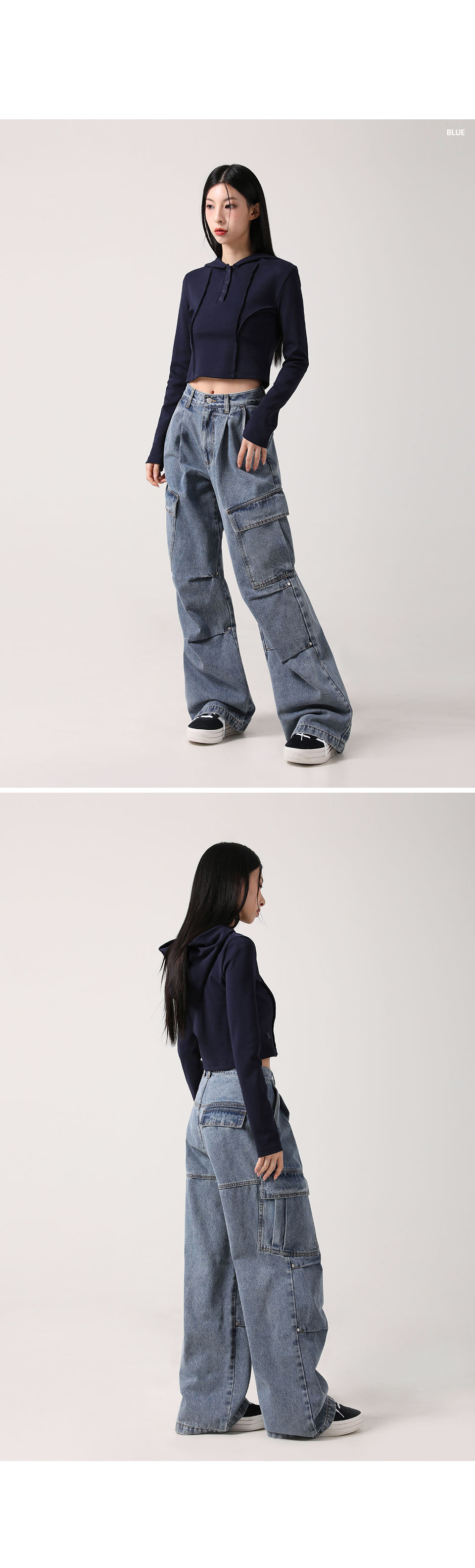 AVANDRESS★人気★男女兼用★ wide string pants - 8COL AVANDRESS) Side Big Cargo Pants - 8COL