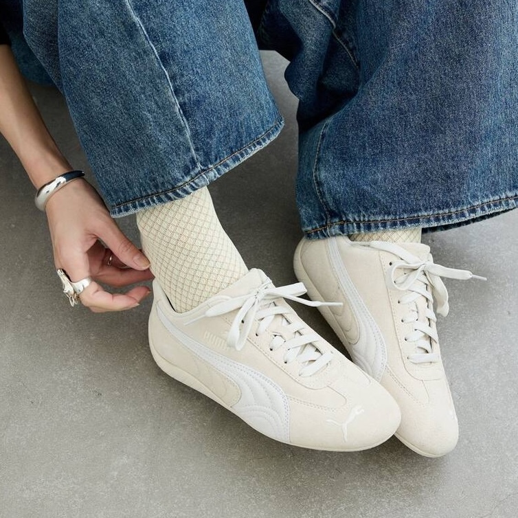 PUMA SPEEDCAT 柔和奶白賽車鞋