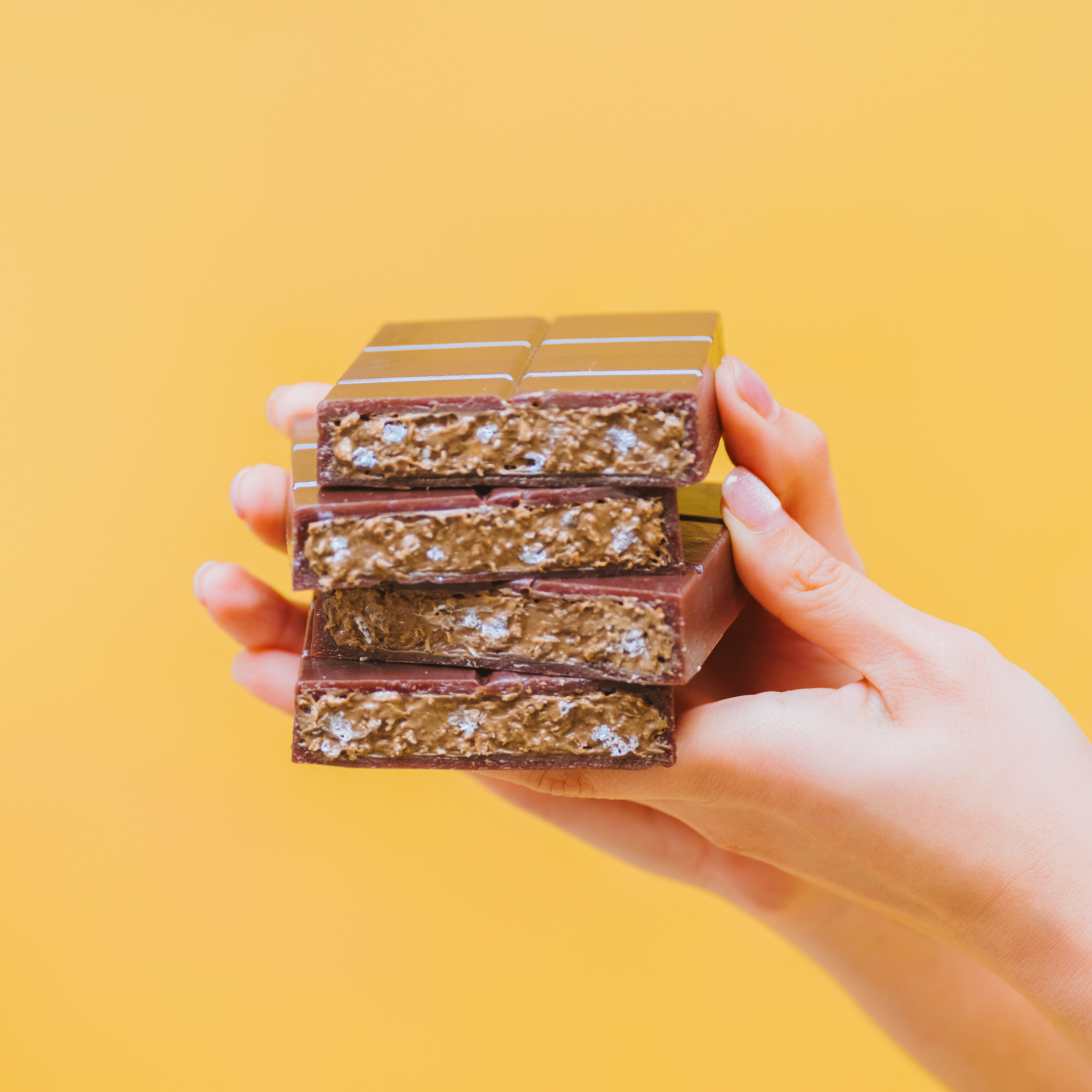 Sea Salt Caramel Pretzel Dark Chocolate Bar (180g)