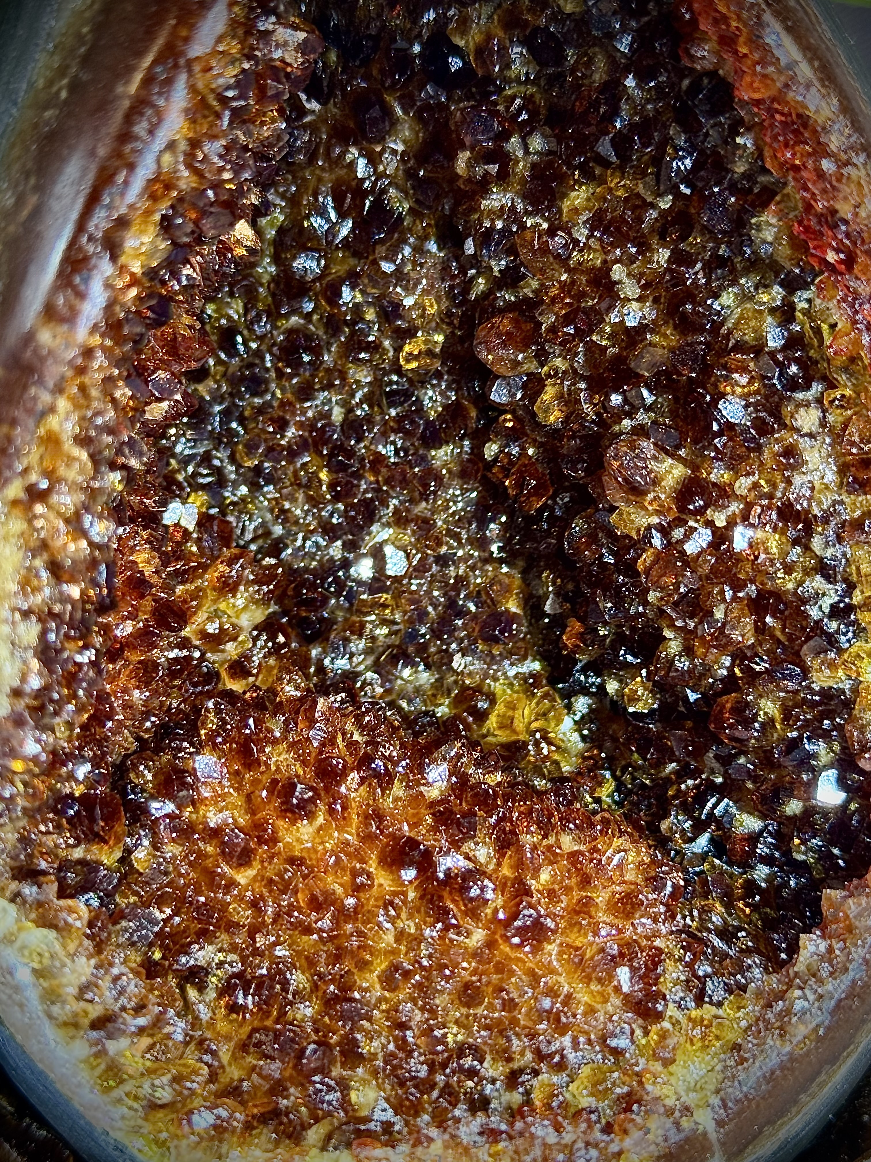 頂級焦糖黃水晶恐龍蛋 7003