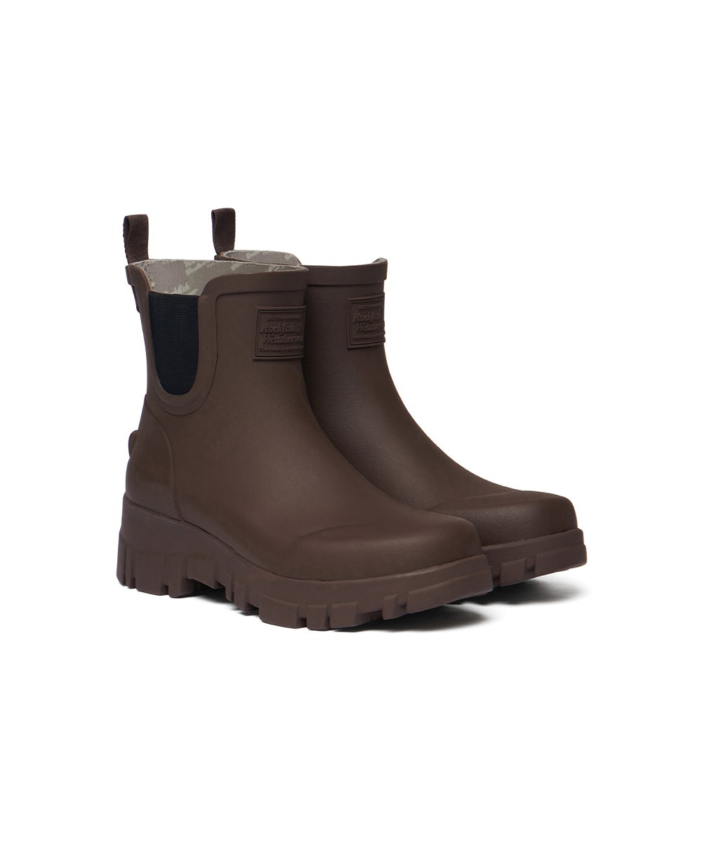 ★ROCK FISH★ FLATFORM LACEUP RAIN BOOTS LONG 3 colors RF1S Rockfish Weatherwear FLATFORM RAIN BOOTS LONG | SHOES