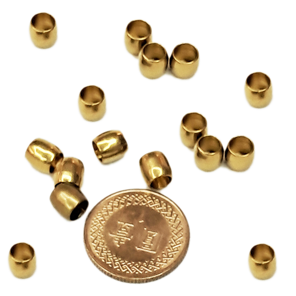 銅管珠 0.5 公分 2顆【十方】122581