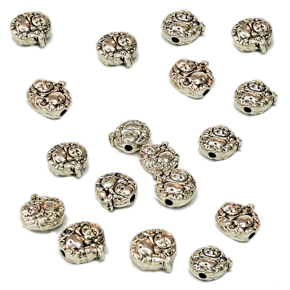 彌勒佛 藏銀1公分 1顆【十方】125435