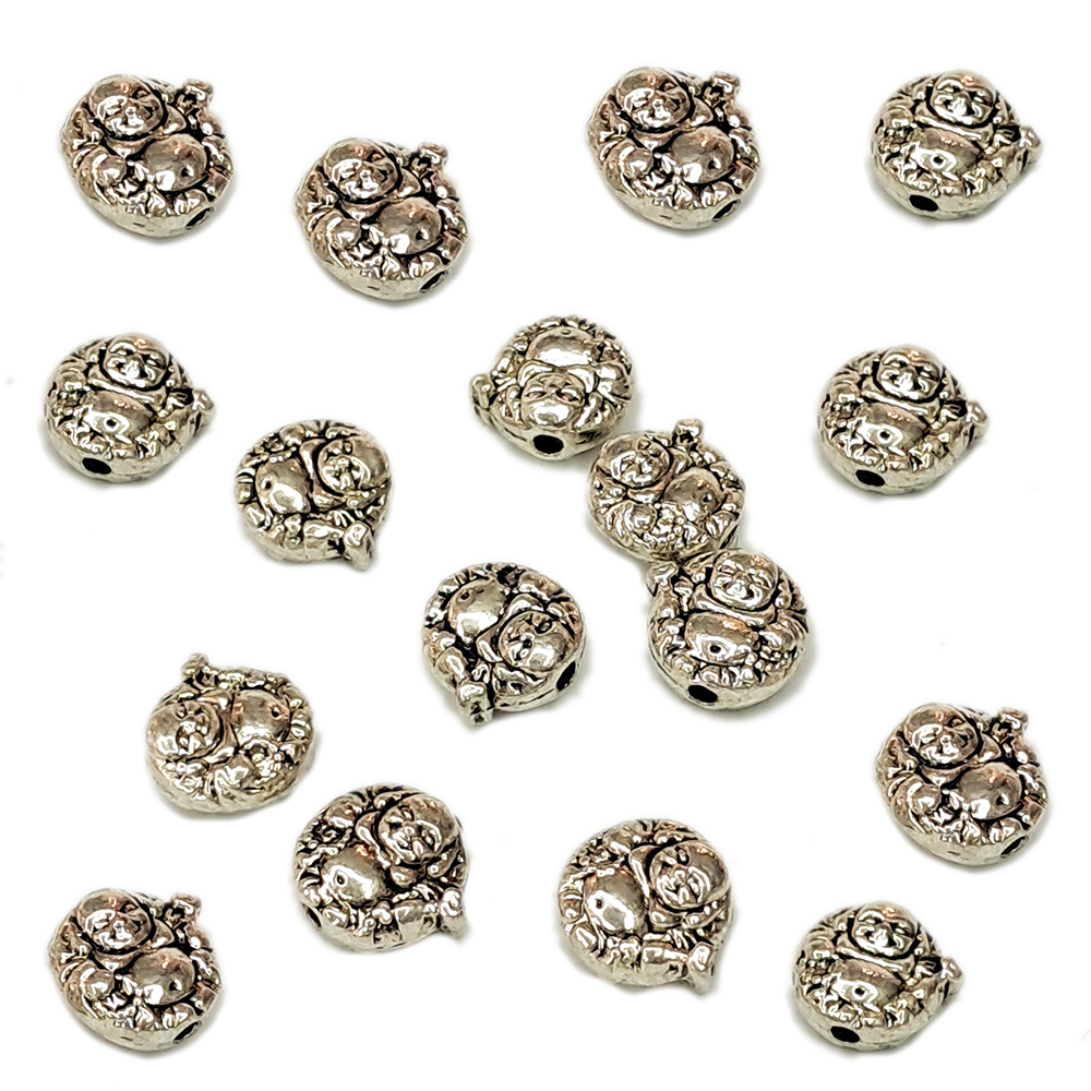 彌勒佛 藏銀1公分 1顆【十方】125435