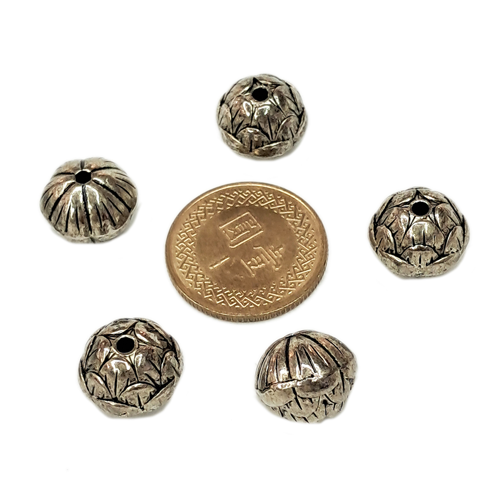 蓮花{藏銀}11mm  2顆【十方】135906