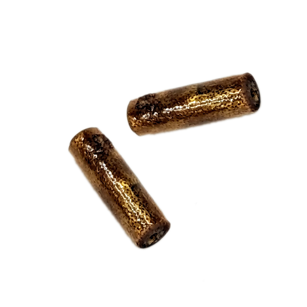 金珊瑚 管狀珠0.6*0.4公分 1顆【十方】138522