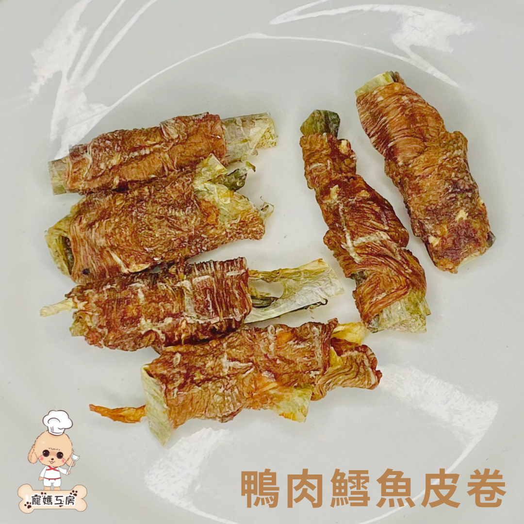 寵媽工房 - 鴨肉鱈魚皮卷 20g  D009 [貓犬用]