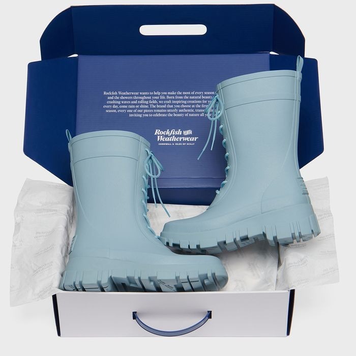 Rockfish Weatherwear FLATFORM LACEUP RAINBOOTS MIDDLE