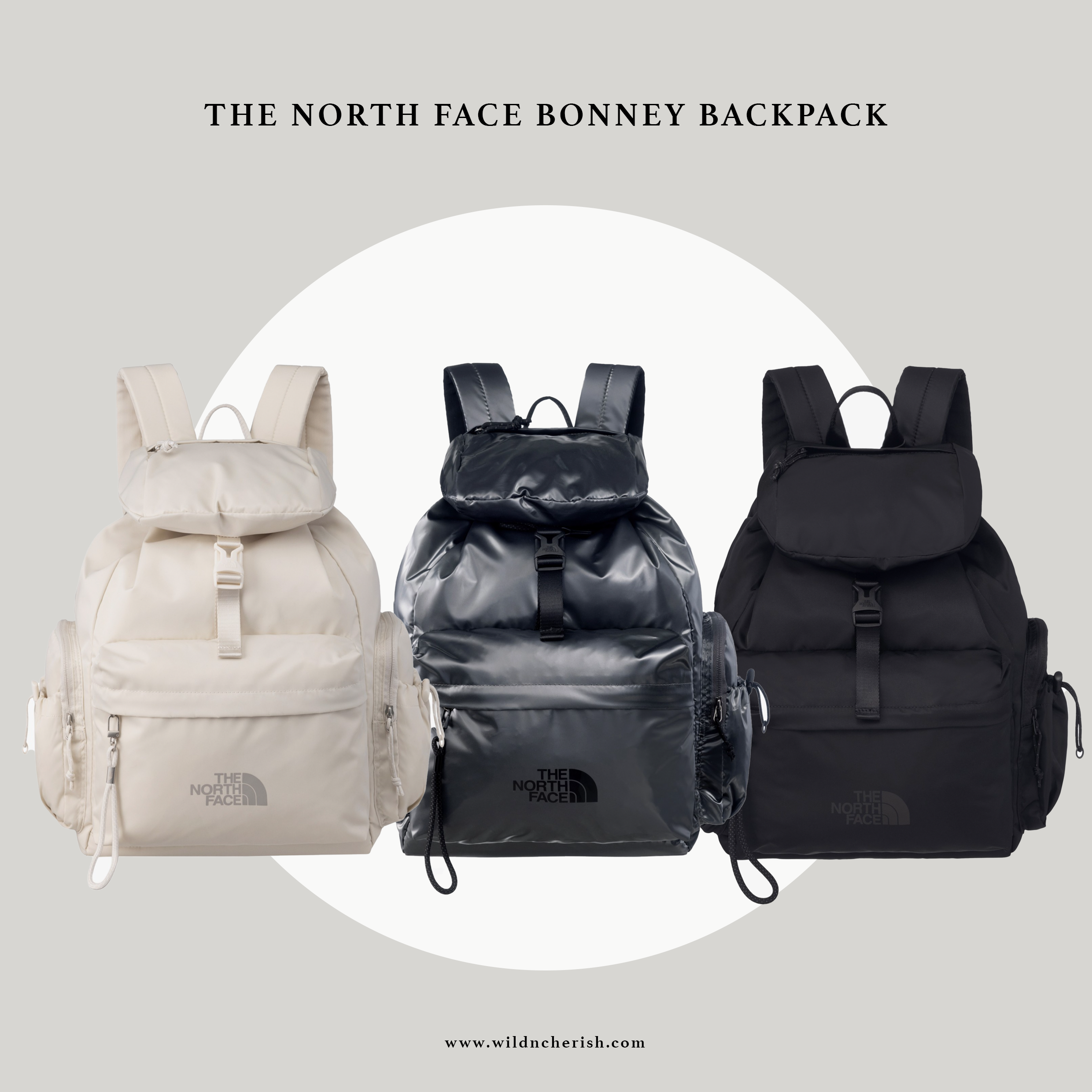 【THE NORTH FACE】BONNEY BACKPACK NEW THE NORTH FACE BONNEY BACKPACK SILVER_GRAY NM2DR09 | eBay