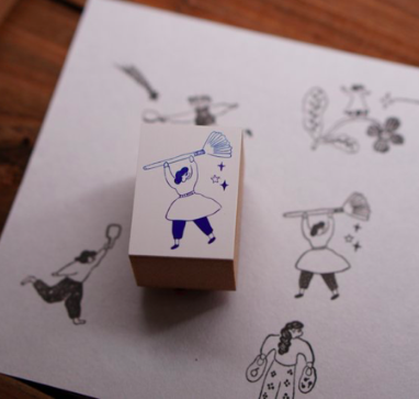 星掃 木頭印章｜森空