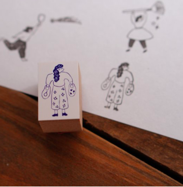 滿載而歸 木頭印章｜森空