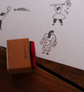 滿載而歸 木頭印章｜森空