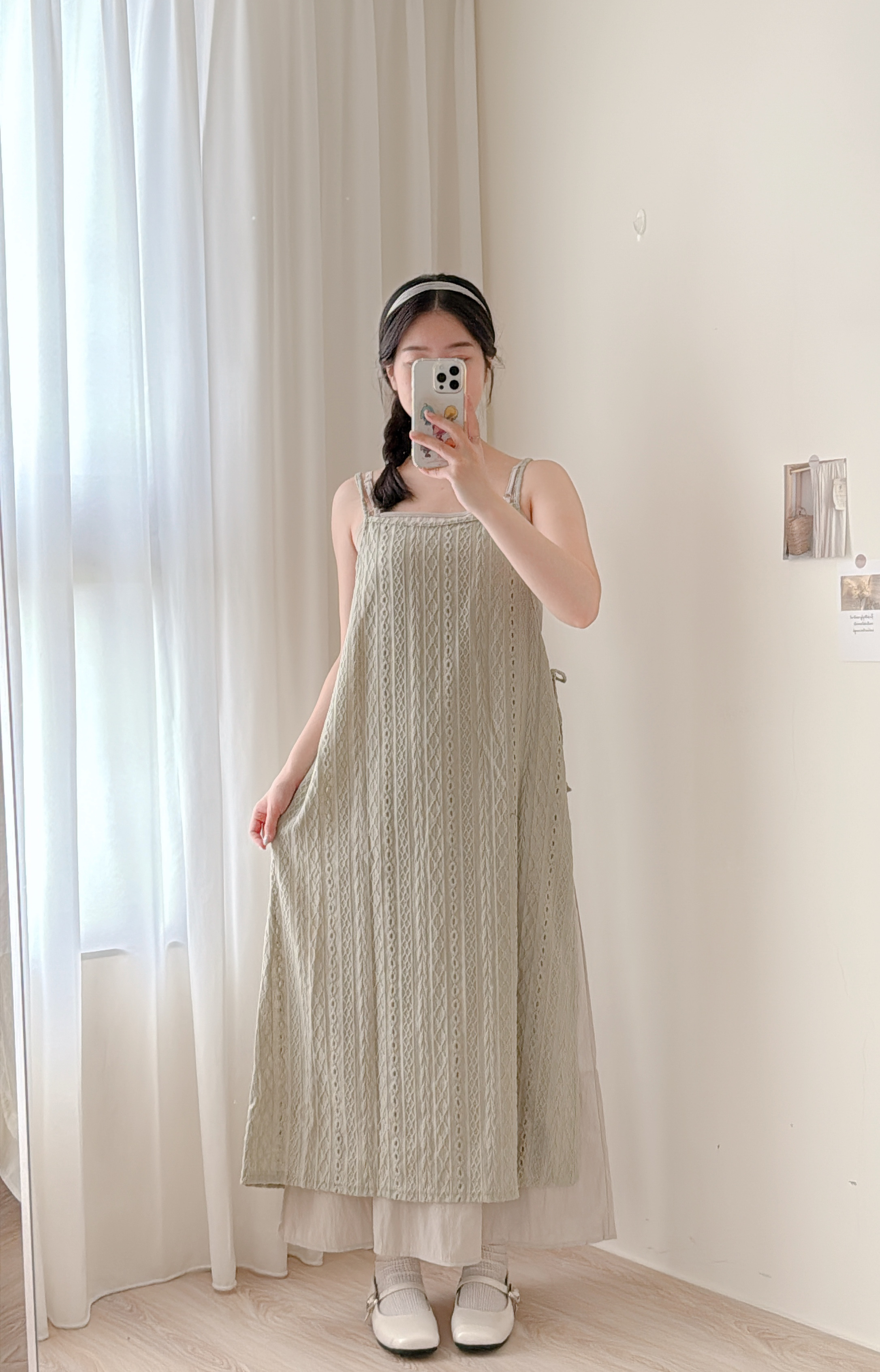 現貨🚚浪漫編織感真兩件吊帶洋裝💕共3色