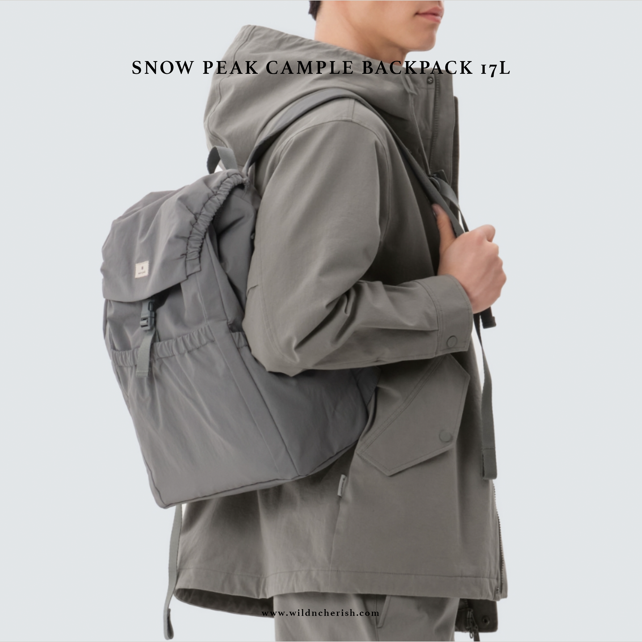 【Snow Peak】男女共用 Cample Backpack 17L /追跡付 Everyday Backpack | Snow Peak