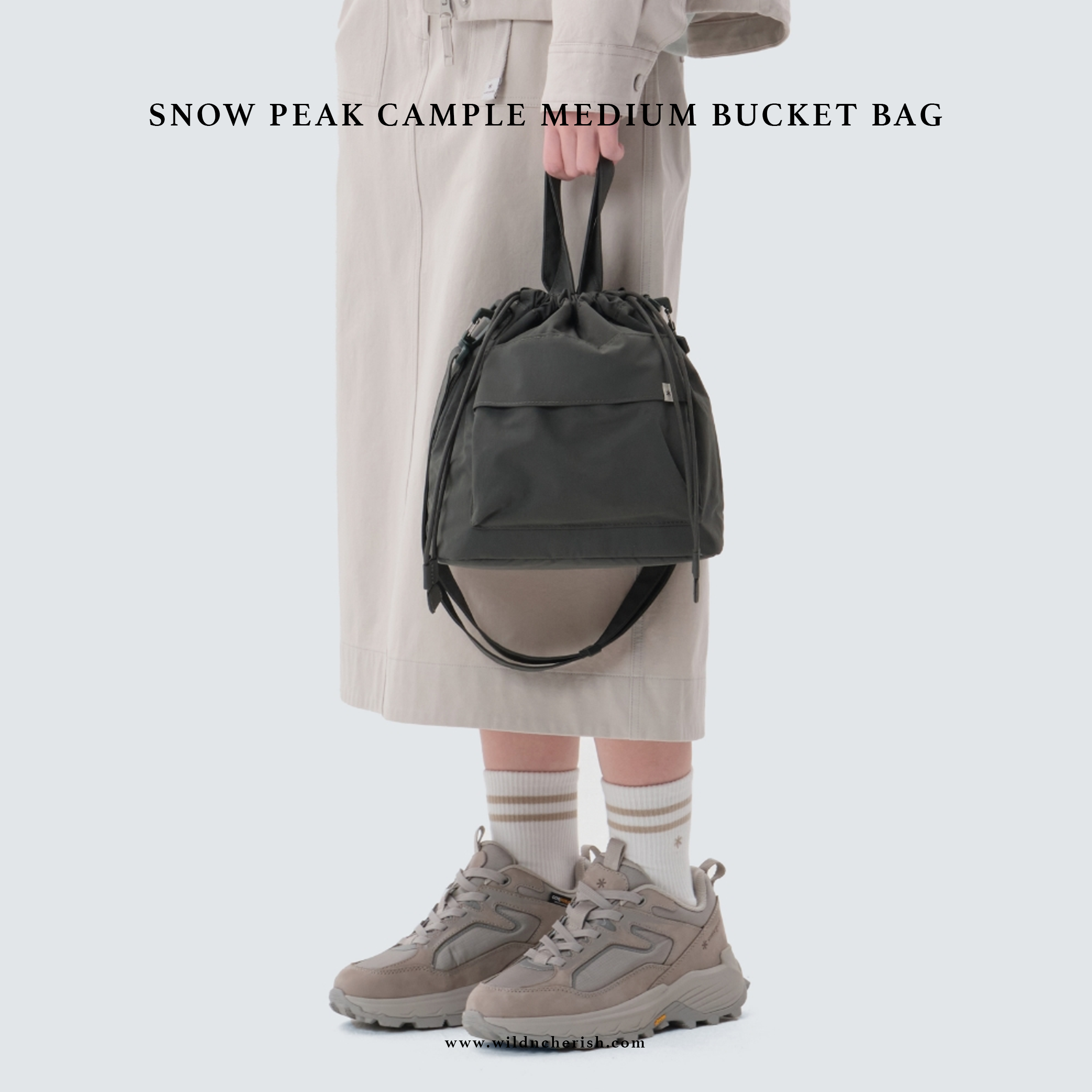 SNOWPEAK■Cample Medium Bucket Bag■送料込 SNOWPEAK□Cample Medium Bucket Bag □送料込 (Snow Peak