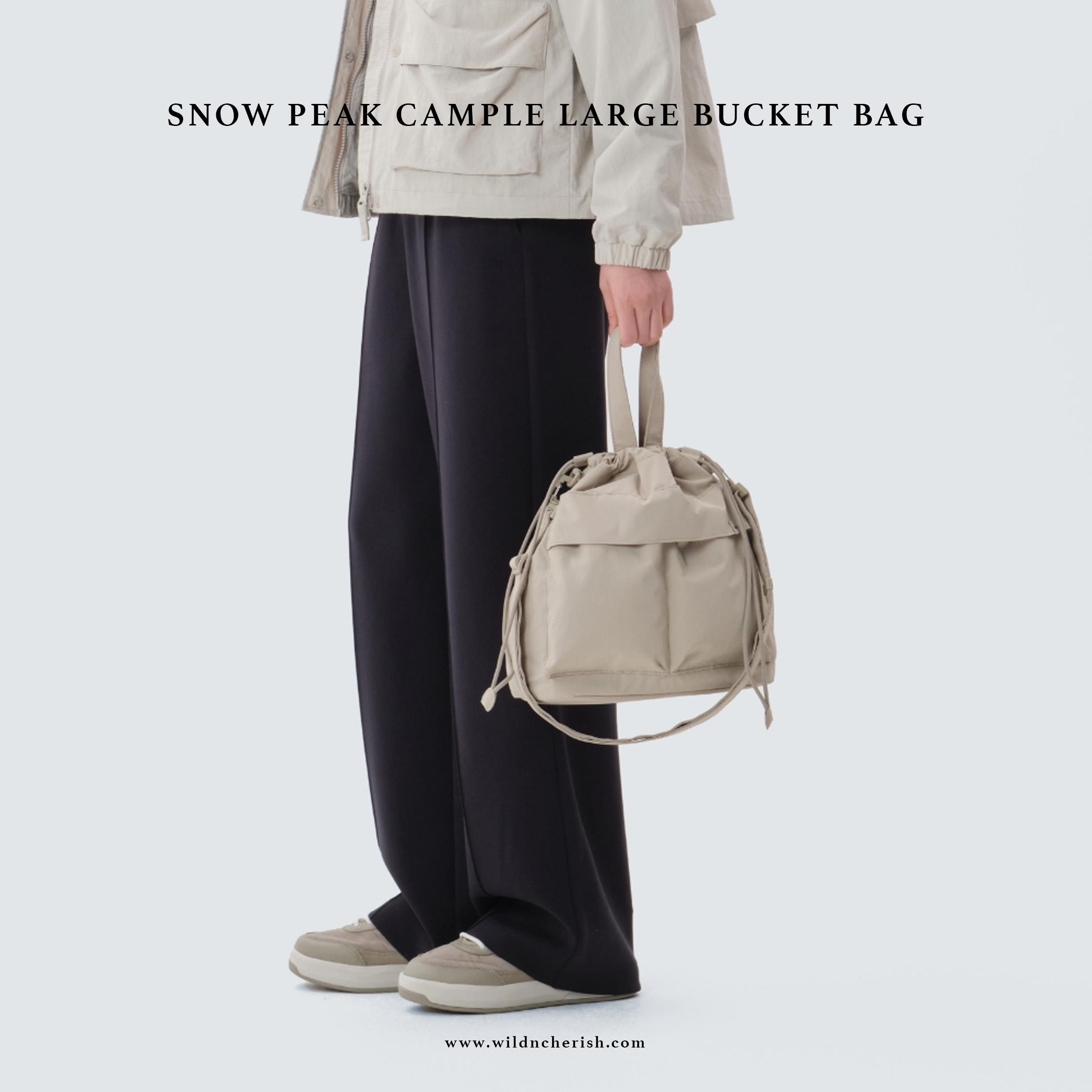 SNOWPEAK■Cample Large Bucket Bag■送料込 Jumbo Camping Bucket – Premier