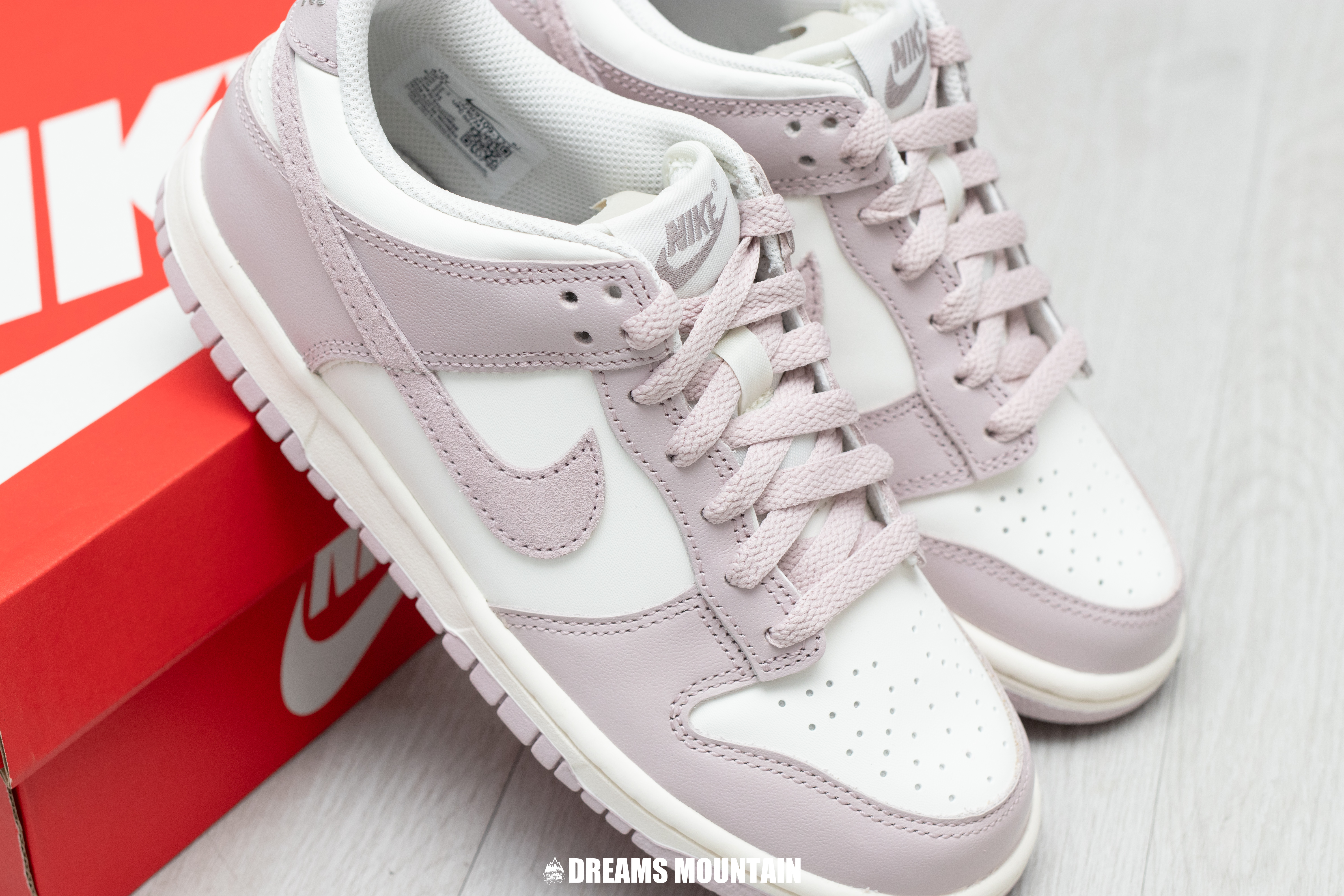 【預訂】 NIKE DUNK LOW 香芋白-GS