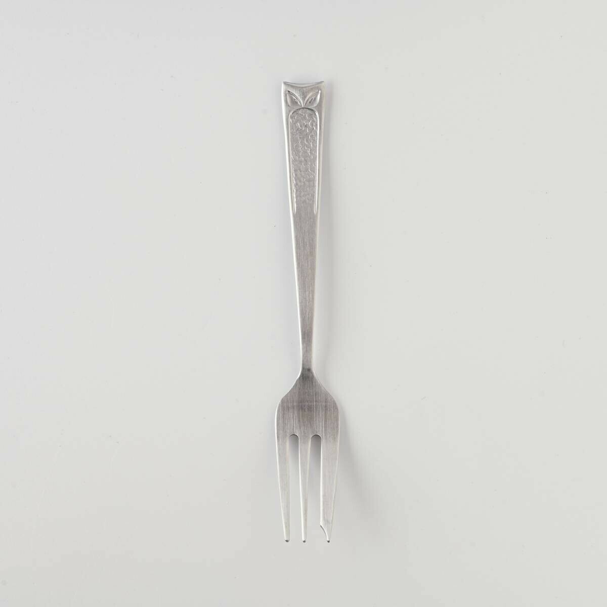 貓頭鷹 甜點叉 復古餐具｜日本燕三條