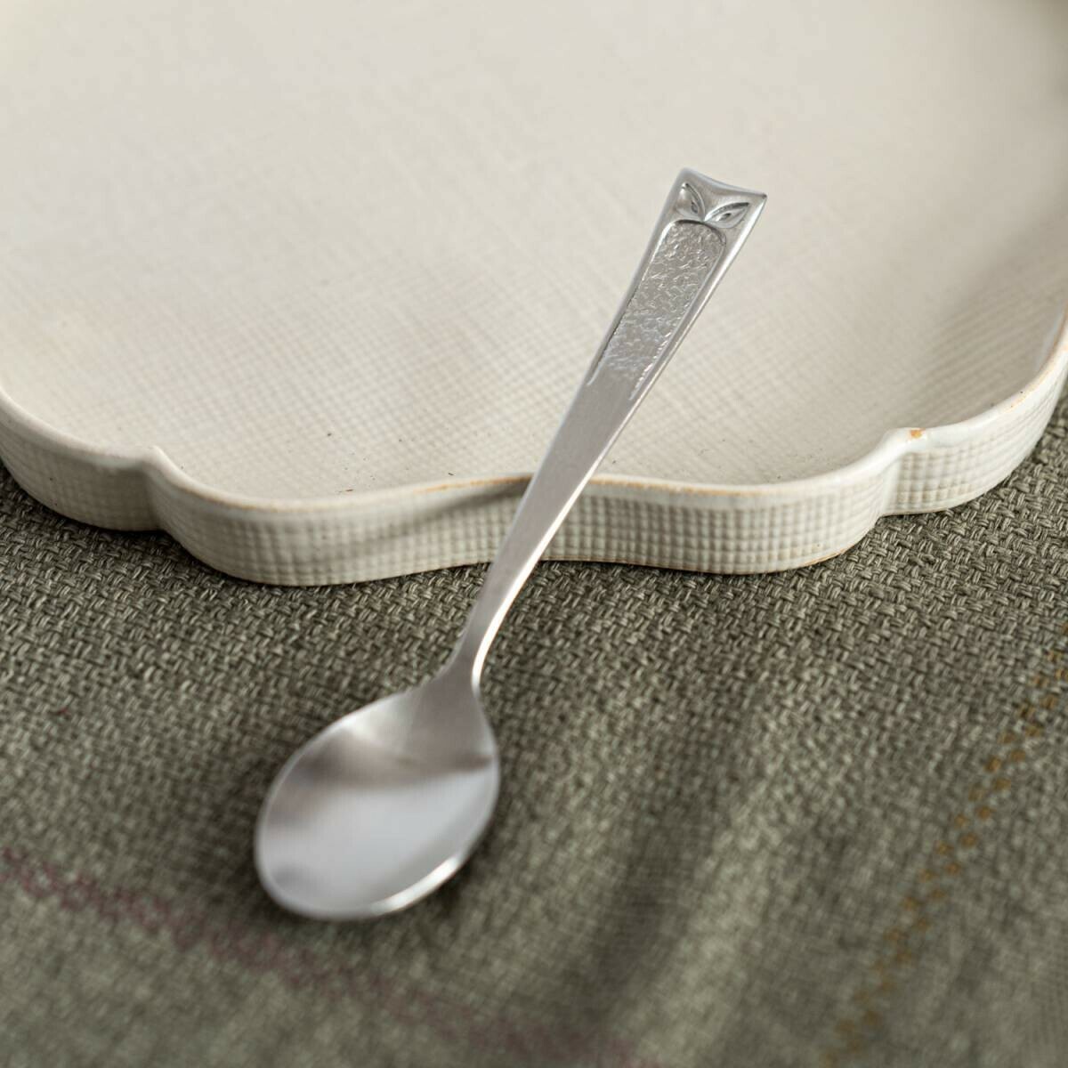 貓頭鷹 甜點湯匙 復古餐具｜日本燕三條