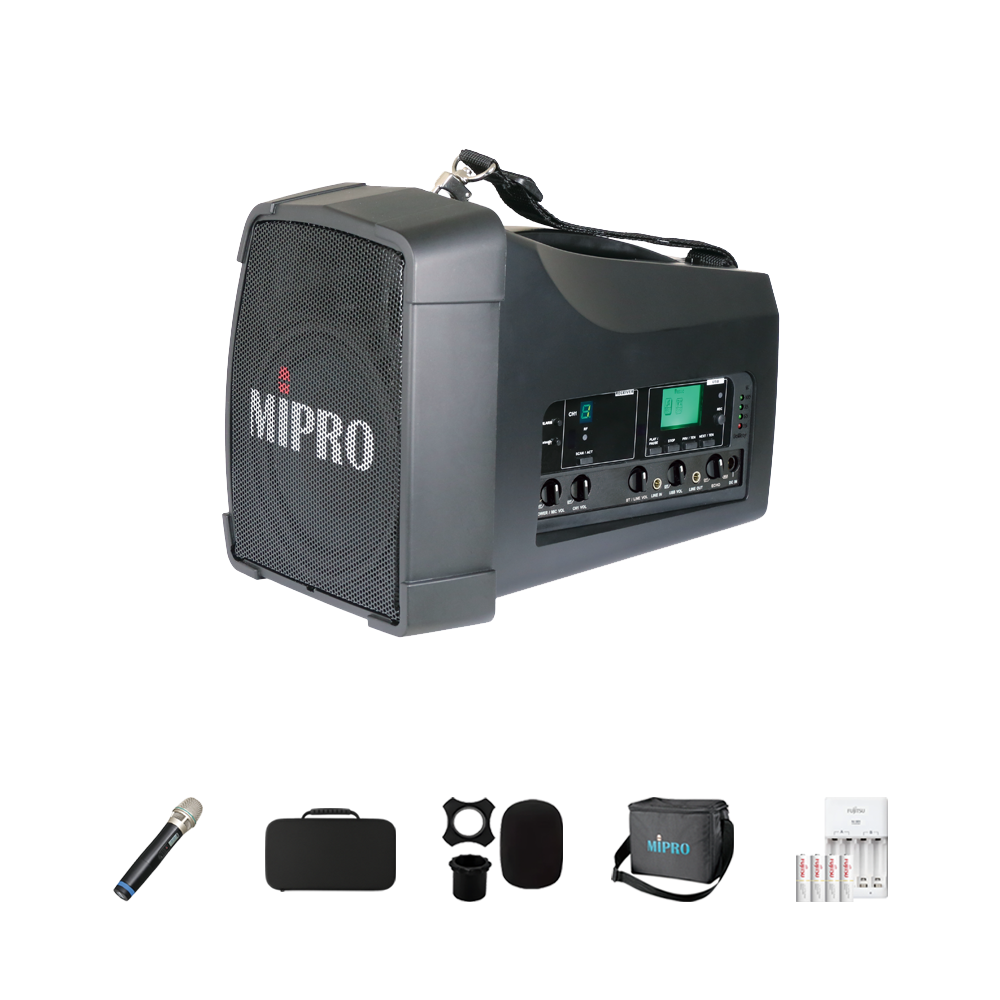 MIPRO MA-200 單頻道旗艦型無線喊話器