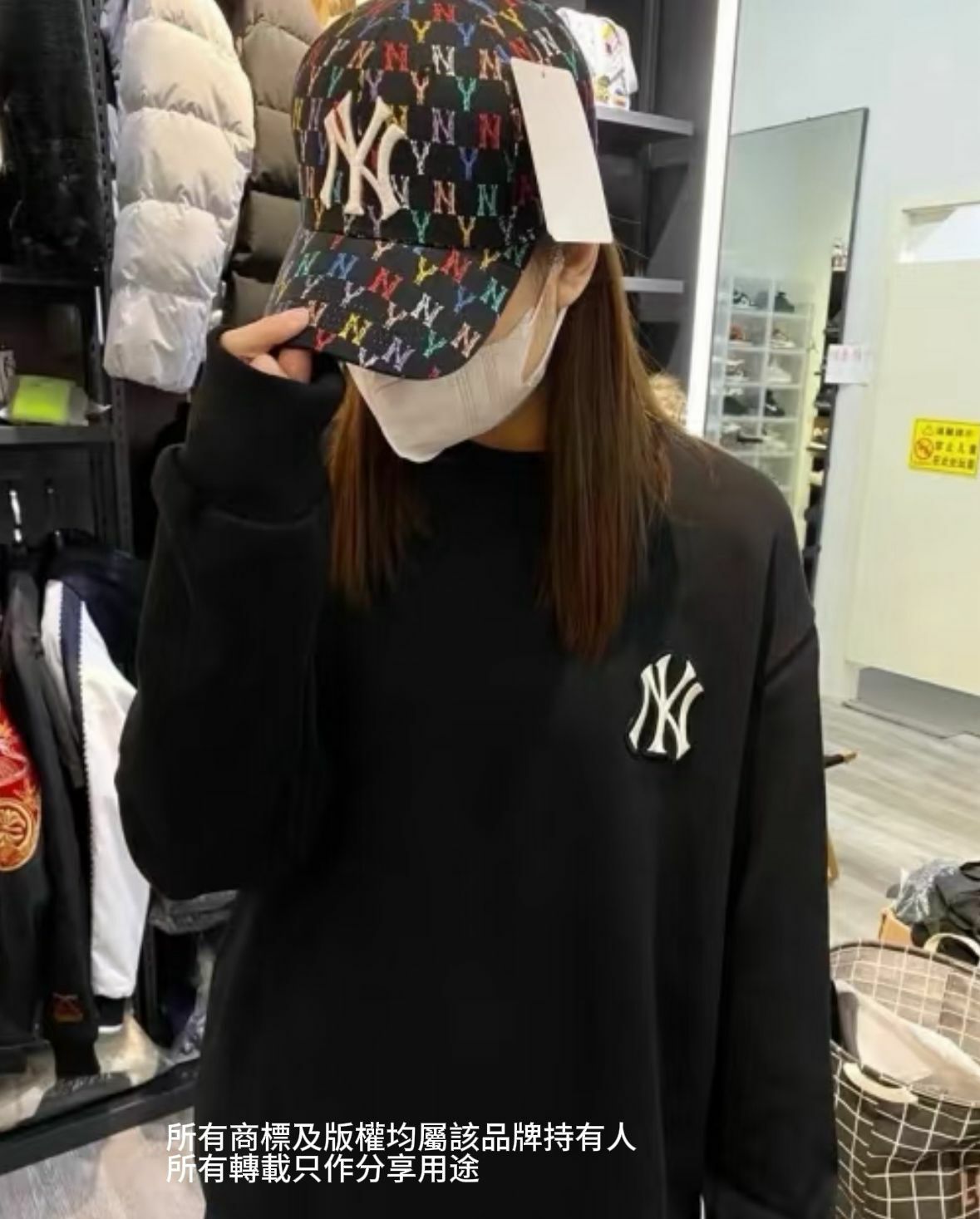 【預購】MLB G041112 彩色滿logoCAP帽