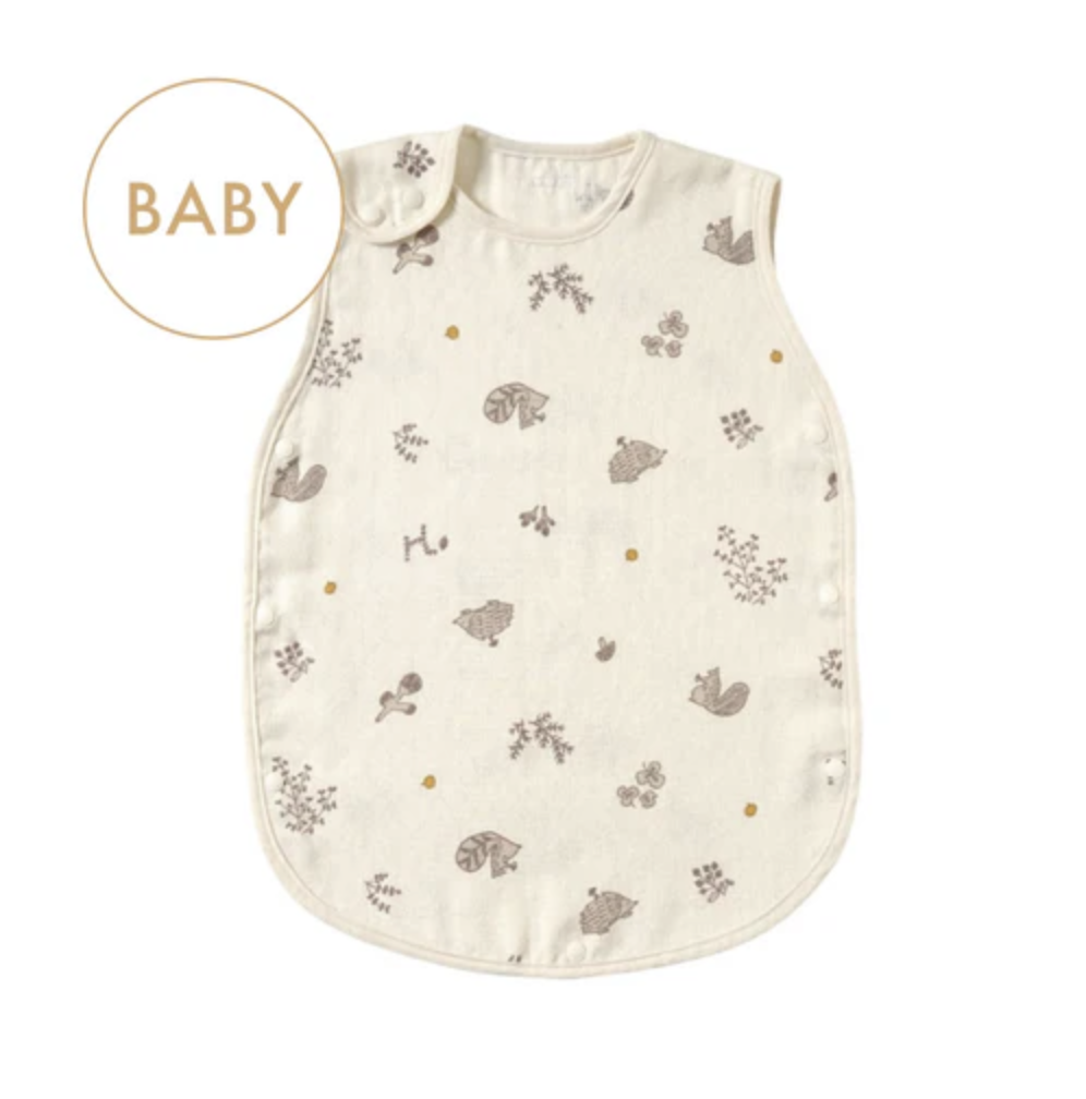 日本製 Hoppetta  Minori 棉質天絲三層紗布睡袋 嬰童版