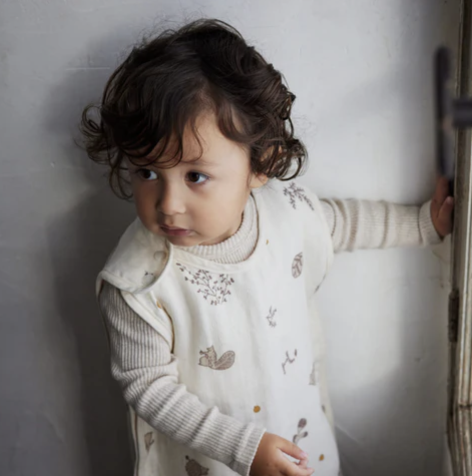 日本製 Hoppetta  Minori 棉質天絲三層紗布睡袋 嬰童版