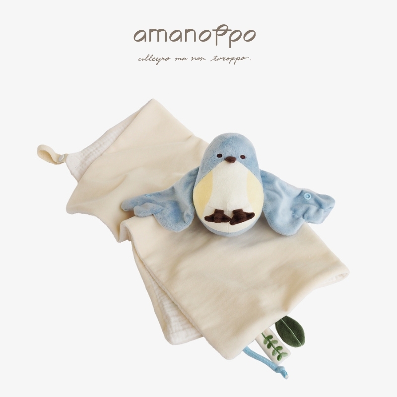 日本 amanoppo 幸福藍鳥安撫毛毯