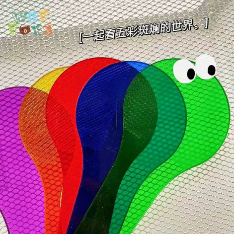 彩色透光片滤光片红黄蓝 6片