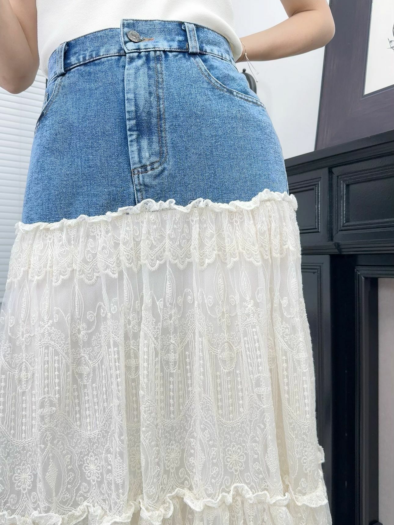 SK#7147 🤍世上絕配Lace裙