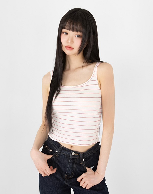 預訂｜MUAHMUAH DAILY STRIPE CAP SLEEVELESS