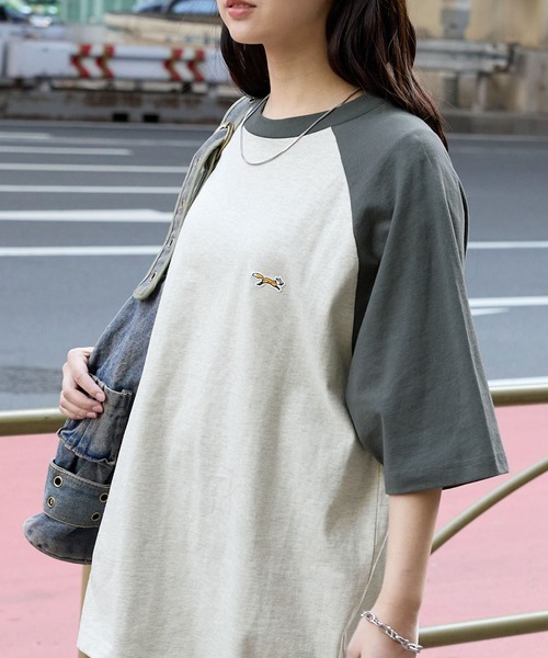 日本 Penneys 別注 THE FOX Logo Raglan T-Shirt [sc829]