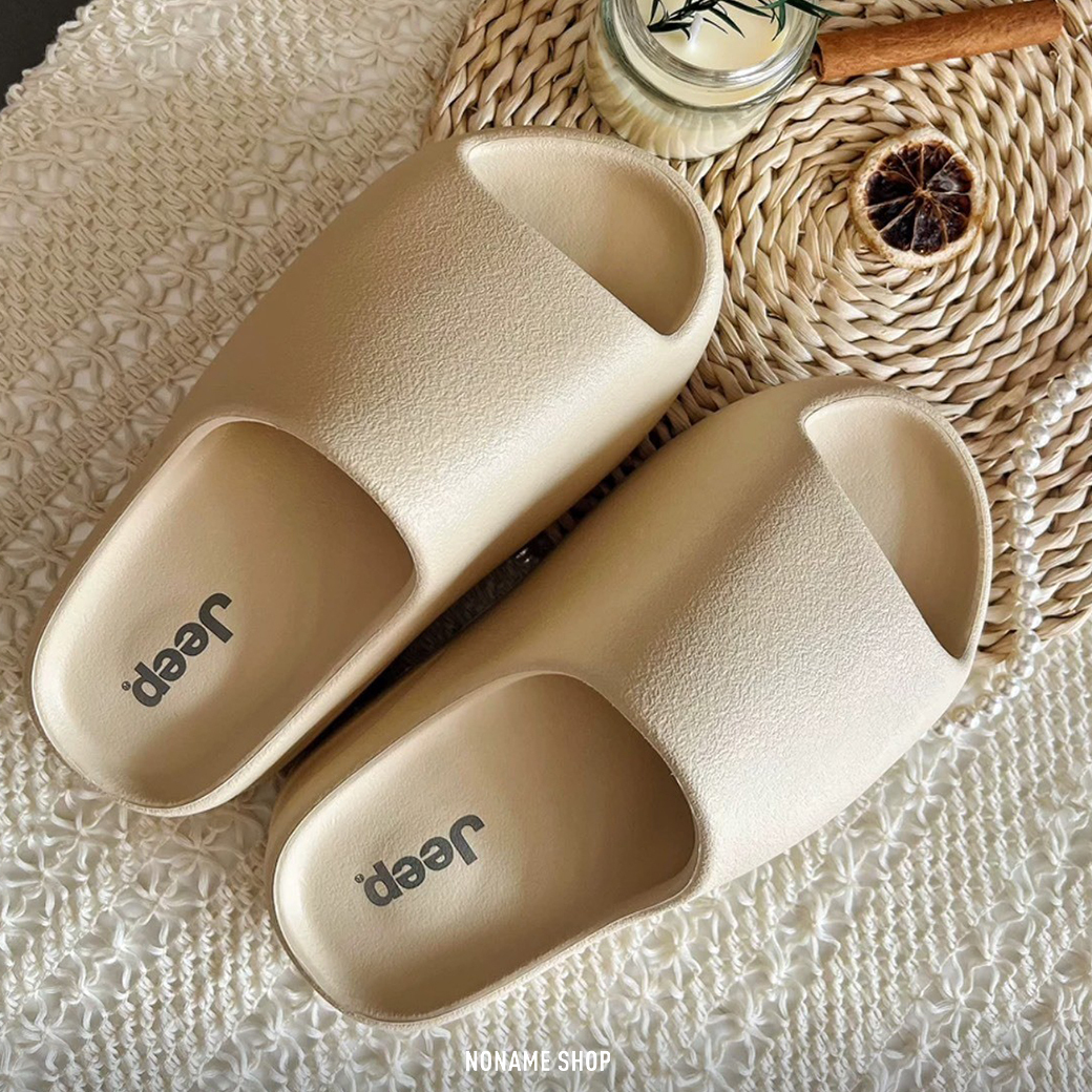 JEEP 防滑 YEEZY平替 鋸齒 厚底 拖鞋 四色 (男/女同款)