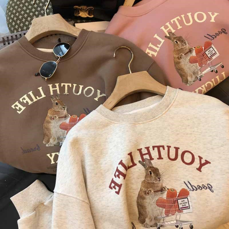 Vintage Oversized Bunny Sweatshirt