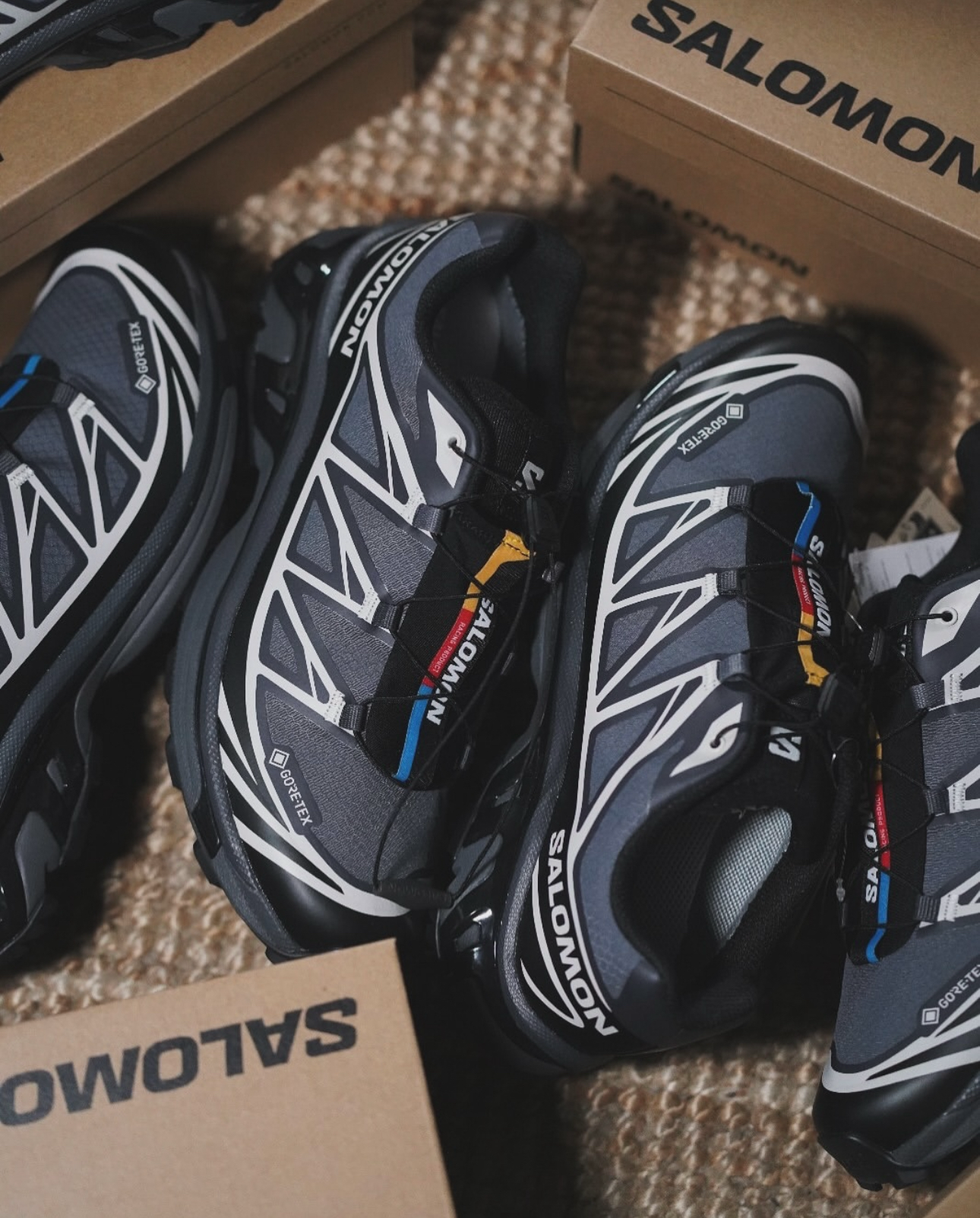 現貨| Salomon XT-6 Gore-Tex Black / Ebony / Lunar Rock L41663500