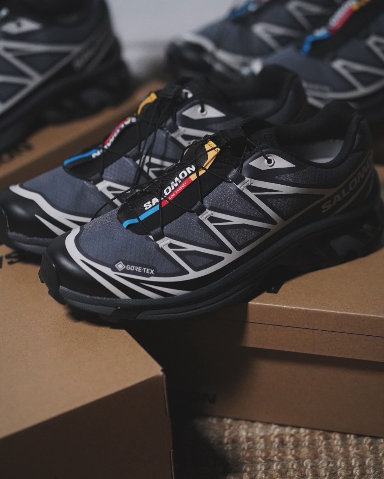 現貨| Salomon XT-6 Gore-Tex Black / Ebony / Lunar Rock L41663500