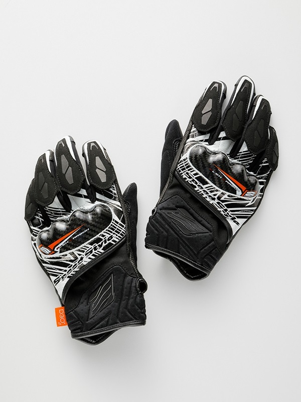 ST-X CORE D3O® LEATHER GLOVES HYOD HSG307D ST-X CORE D3O LEATHER GLOVES (LONG) ブラック