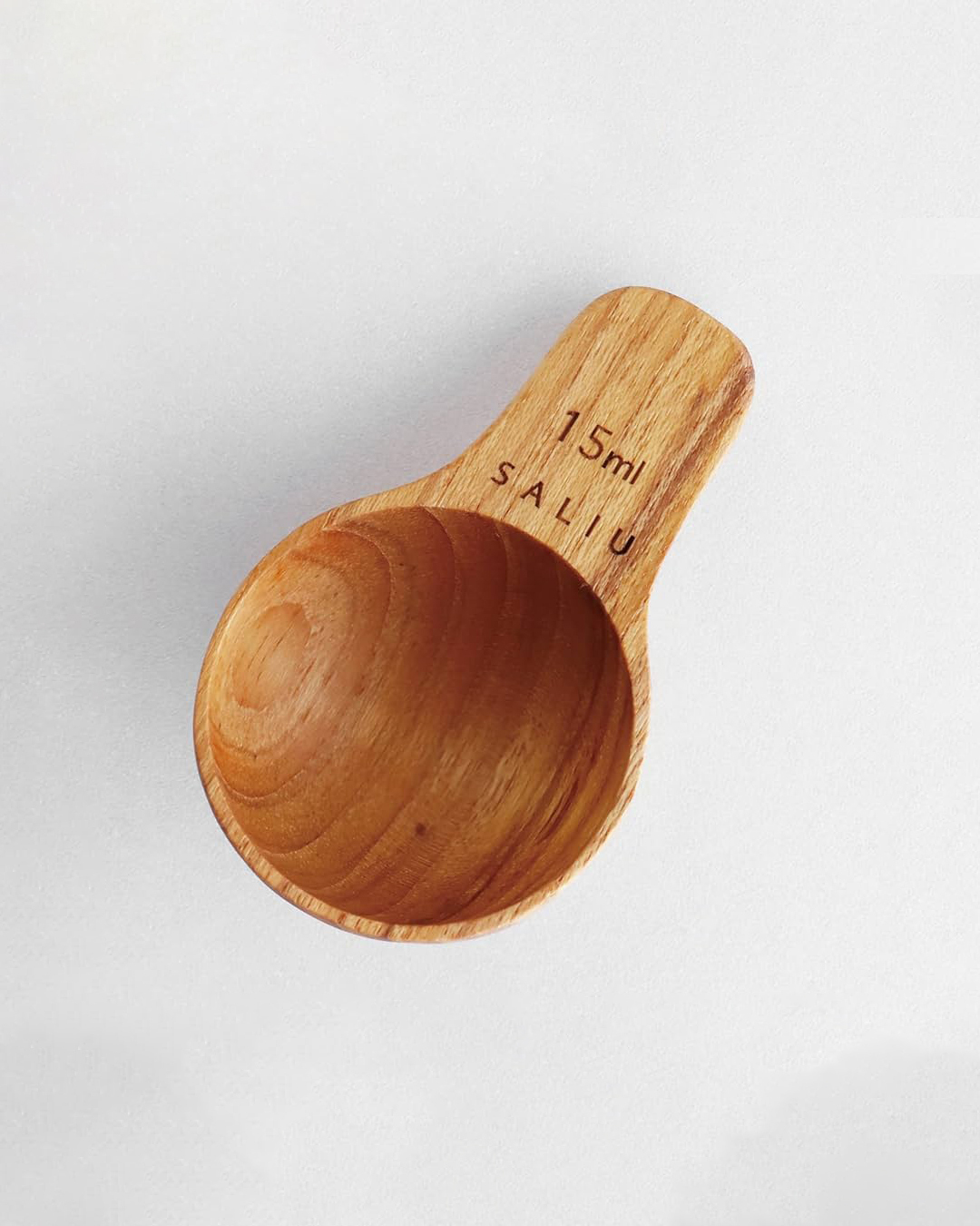 天然優質柚木量匙 15ml｜SALIU
