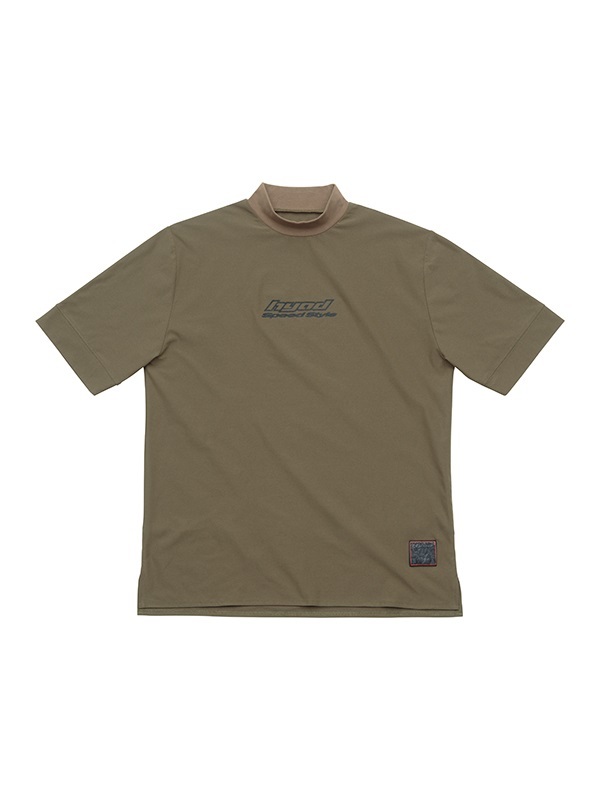 STU053  HYOD COMFORT SMOOTH MOCK NECK T-SHIRTS T恤