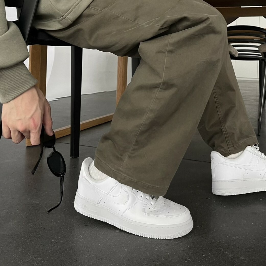 <快速出貨> Nike Air Force 1 經典全白 男鞋 (CW2288111)