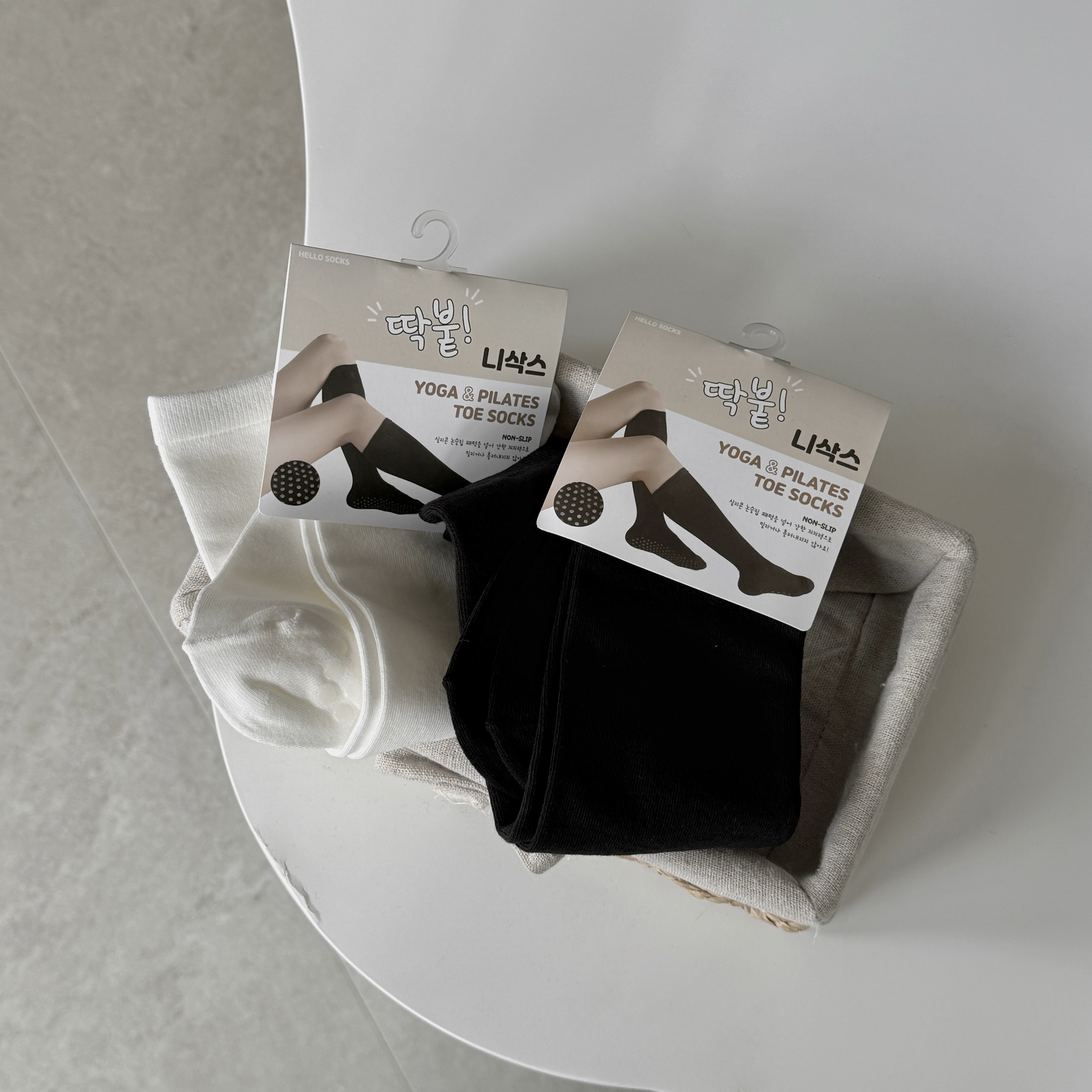 正韓—止滑素面長襪