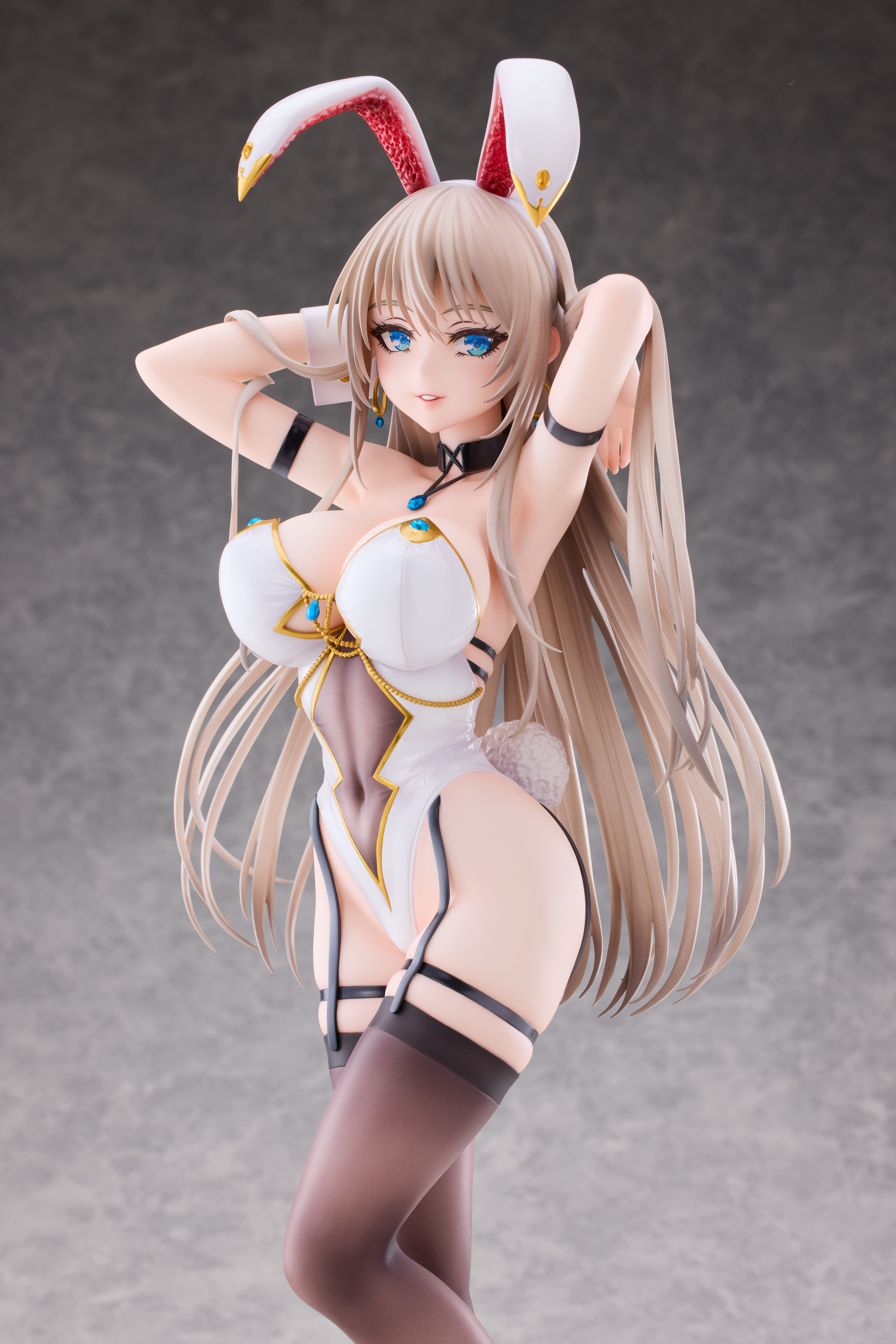 「R18.Japan」「預購」PartyLook  白バニーお姉さん1/4 Scale Figure Illustrated by sakiyamama 連特典