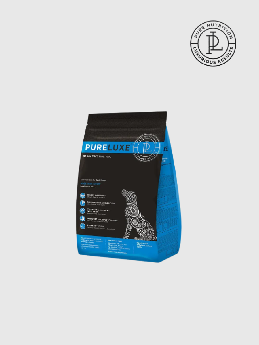 【PURELUXE 美國純華】 無穀天然成犬糧｜火雞肉