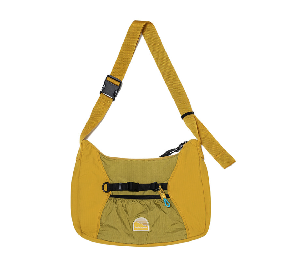 【現貨】Kodak 拼接尼龍 半月包 側背包 K4243LBG42