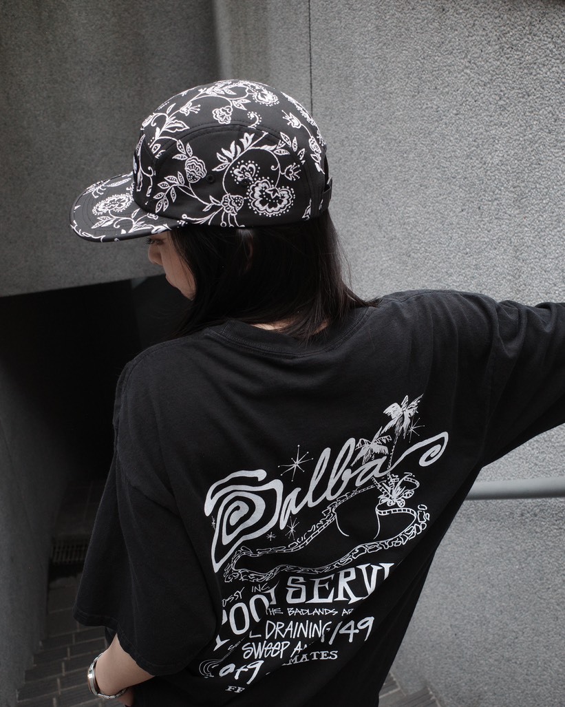 <線上SALE❤️‍🔥> SUPREME BOX LOGO腰果花 五分割帽 黑