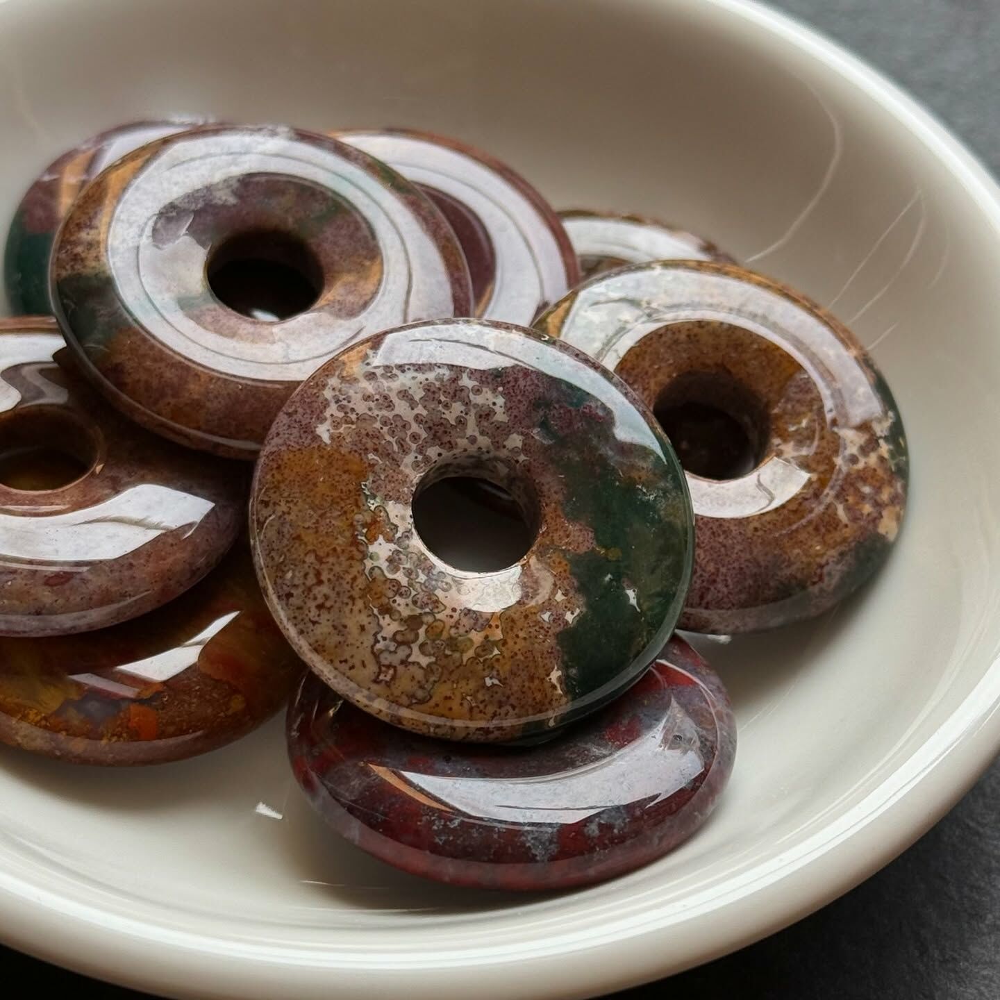 [原石] 海洋碧玉 平安扣